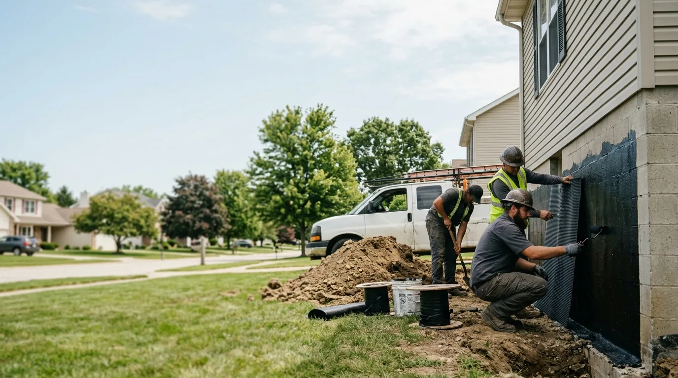 Basement Waterproofing in Earlville, IL near me